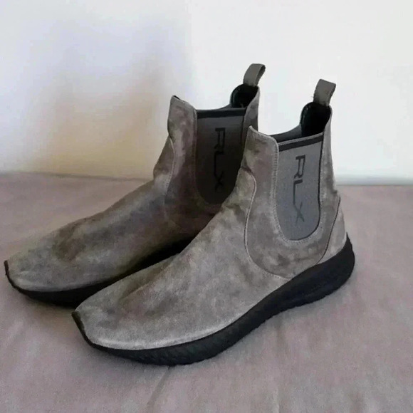 NWT RLX Slip-On Suede Sock Sneaker - US Men's 5.5 - Picture 3 of 5